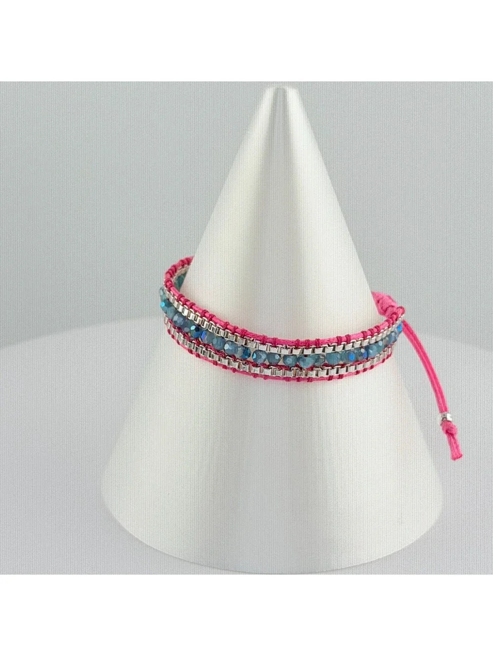 Bomb Party Single Stack Bracelet - on Silver Plating #141